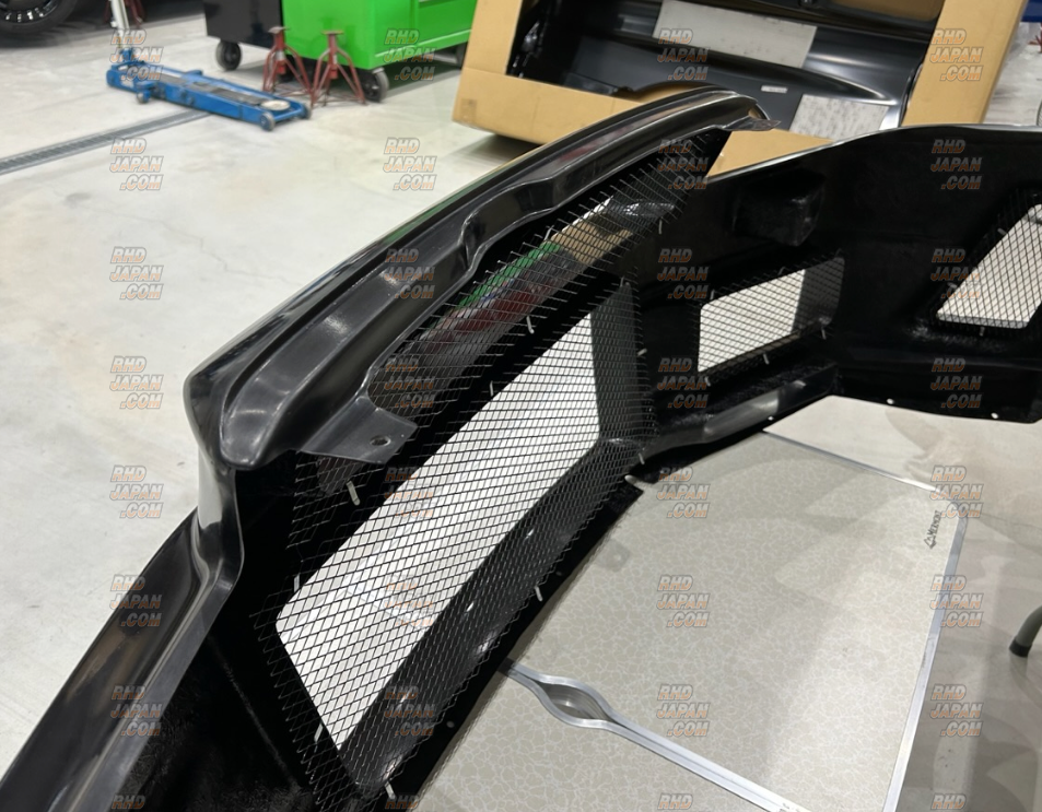 Okubo Factory Wide Front Bumper & Front Fender Set - Skyline R34